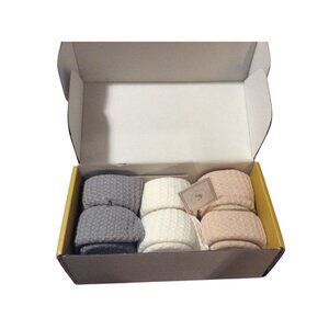 3 Pack First Landings Baby Swaddle Blankets Unisex Newborn Photo Props Neutral C